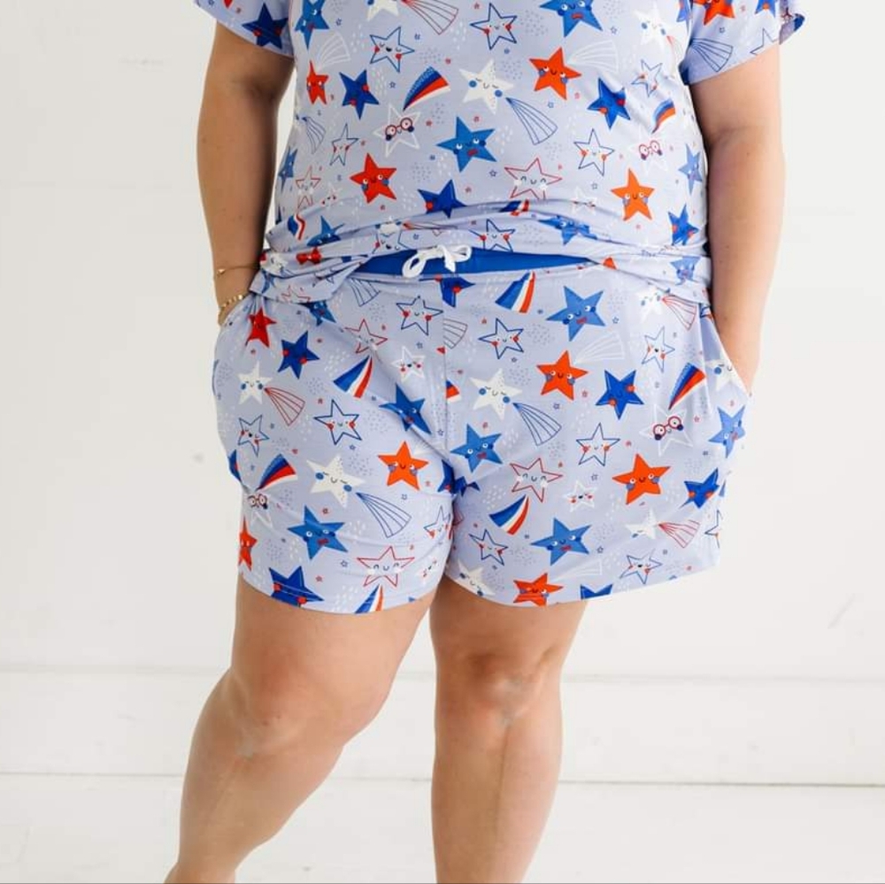 Little Sleepies Stars and Stripes Shorts